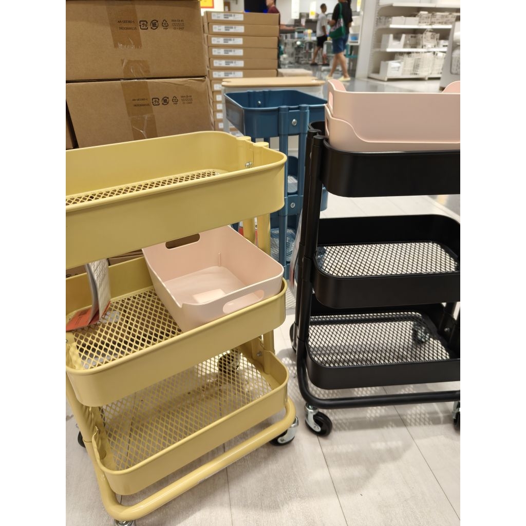 รถเข็น IKEA รวสกู๊ก (RÅSKOG ) 28*38*61ซม.