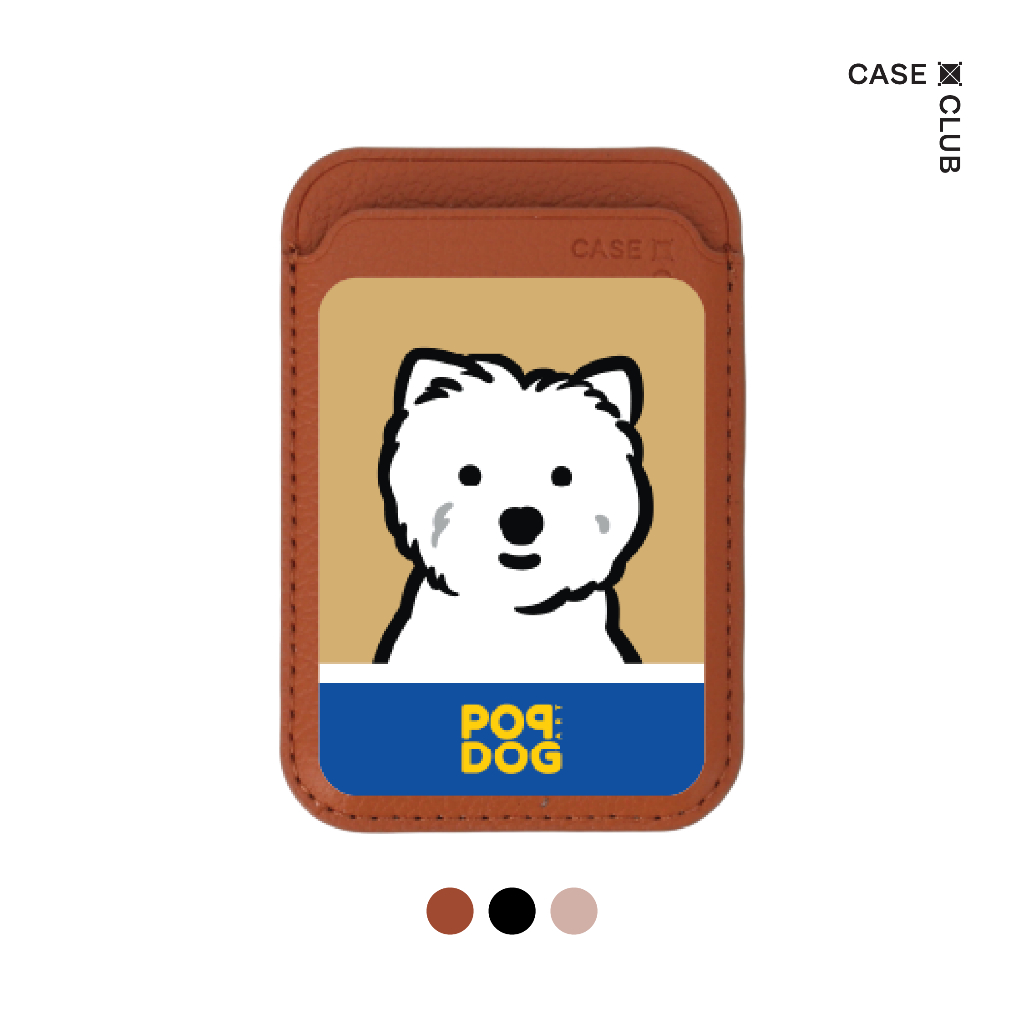 CaseClub Wallet กระเป๋าใส่บัตร ลาย Join The Club Westie