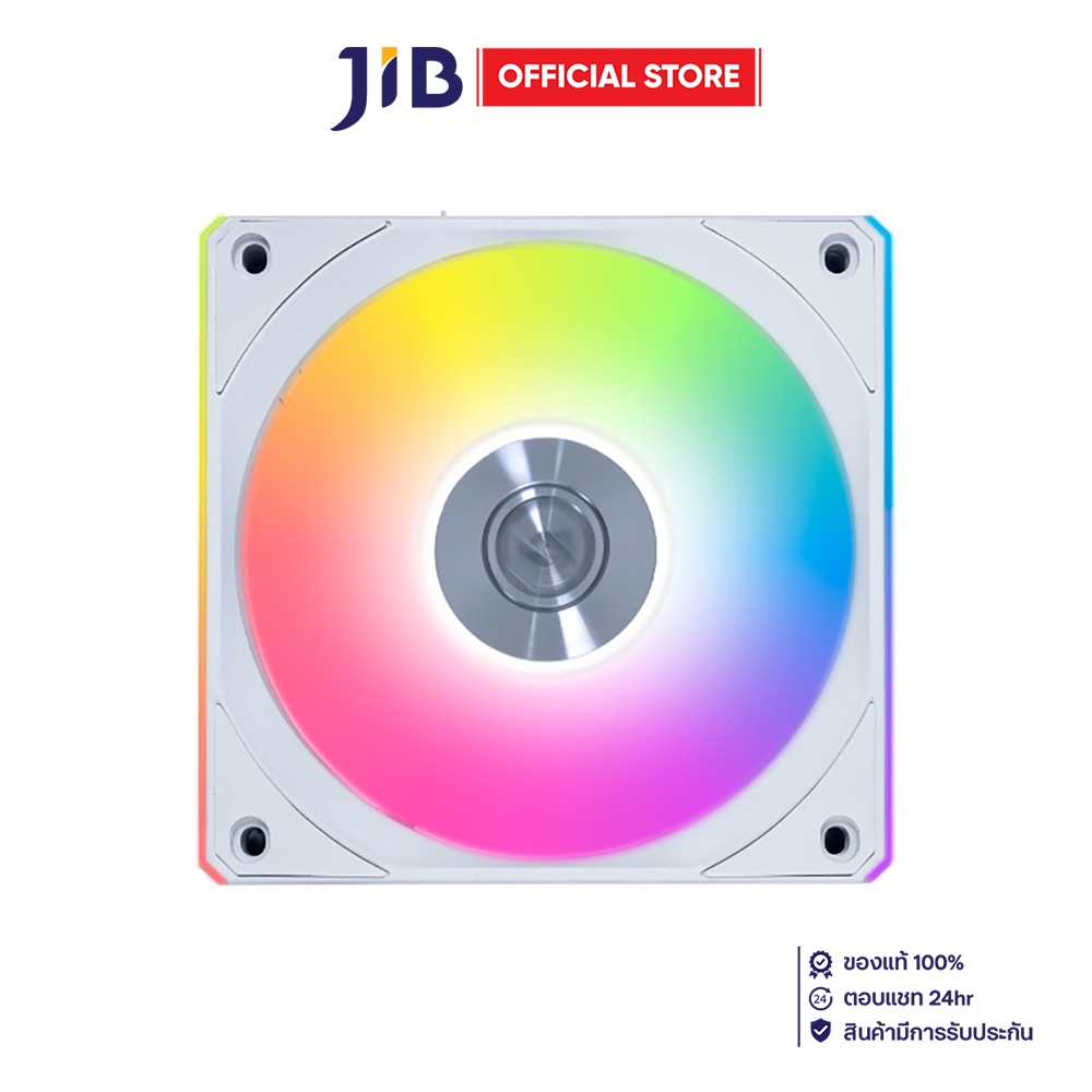 CASE FAN (พัดลมเคส) LIAN LI UNI FAN CL WIRELESS REVERSE BLADE - WHITE (12RCL1W1W)