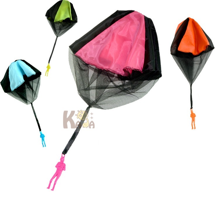 ร่มชูชีพ ตุ๊กตาทหารโดดร่ม  Toys​ สนุกสนาน Educational Hand Throwing  Parachute Toy