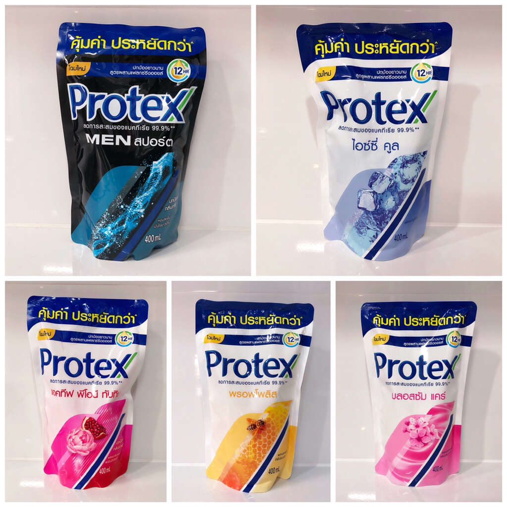 Protex โพรเทคส์ ครีมอาบน้ำ เจลอาบน้ำ 400 มล.