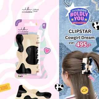 invisibobble กิ๊บหนีบผม กิ๊บติดผม ถนอมเส้นผม รุ่น Clipstar BOLDLY YOU Cowgirl Dream - Limited (1 กล่องบรรจุ 1 ชิ้น)