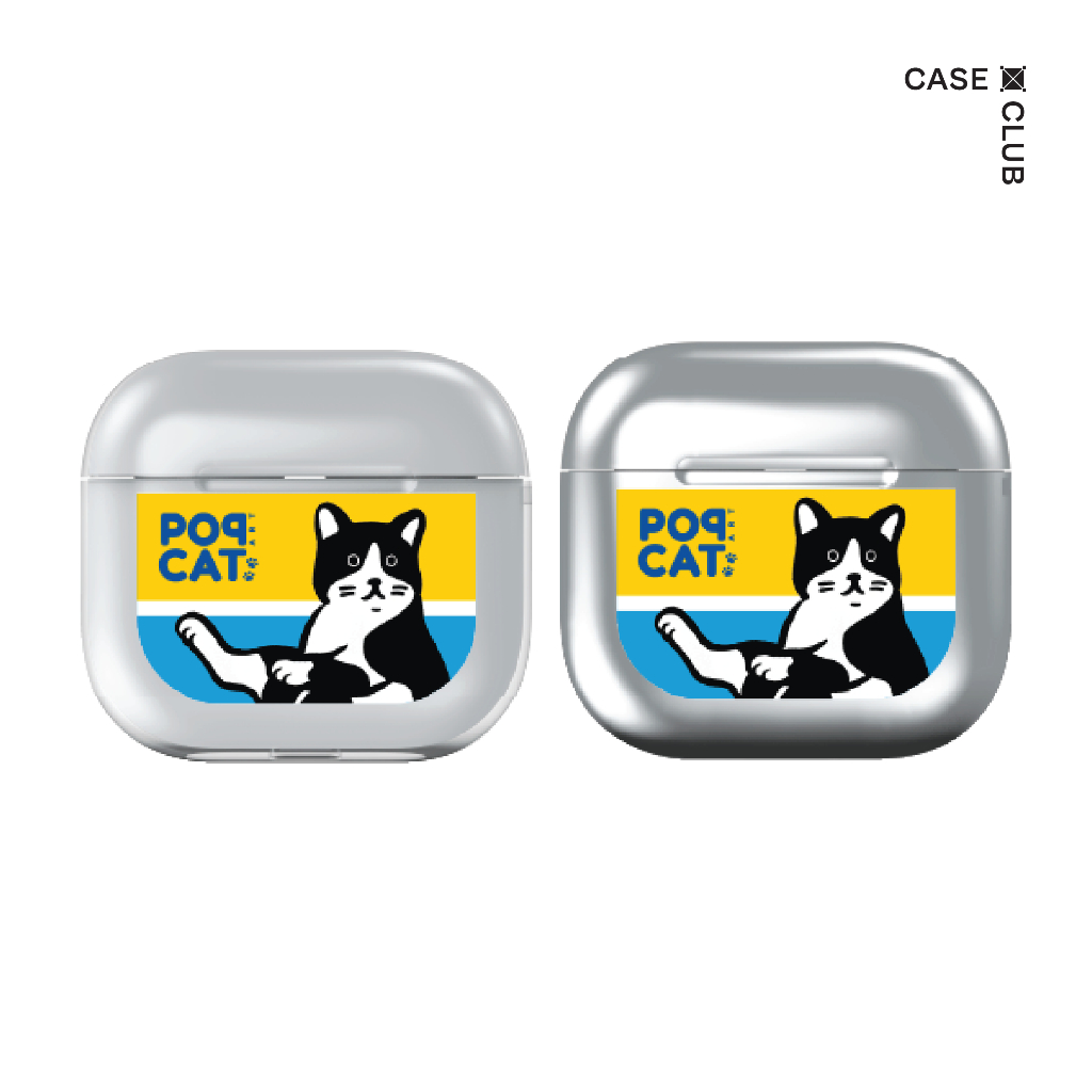 CaseClub Airpods Case เคสแอร์พอต ลาย Join The Club Tuxedo Cat