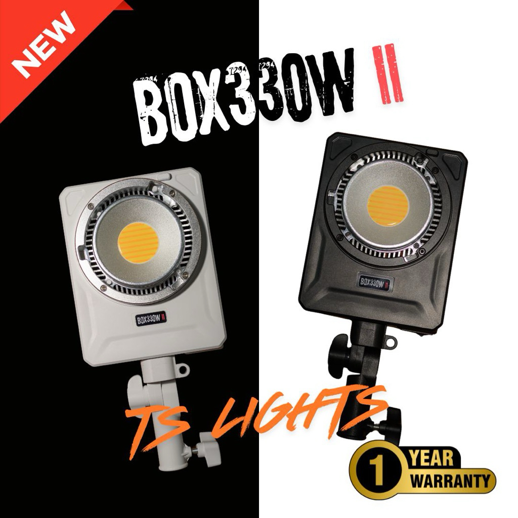 [พร้อมส่ง ช่วงวันที่ 13 นี้] ไฟต่อเนื่อง BOX330W ii [V2 สต๊อกไทยพร้อมส่ง] มีกระจกกันแมลงจากโรงงาน