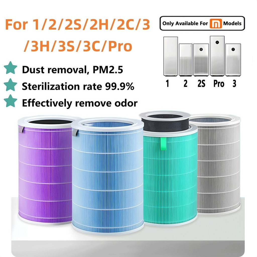【มี RFID】ไส้กรองอากาศ Xiaomi Mi Air Purifier Filter ไส้กรอง สำหรับ HEPA 2S 2C 2H Pro 3C 3H