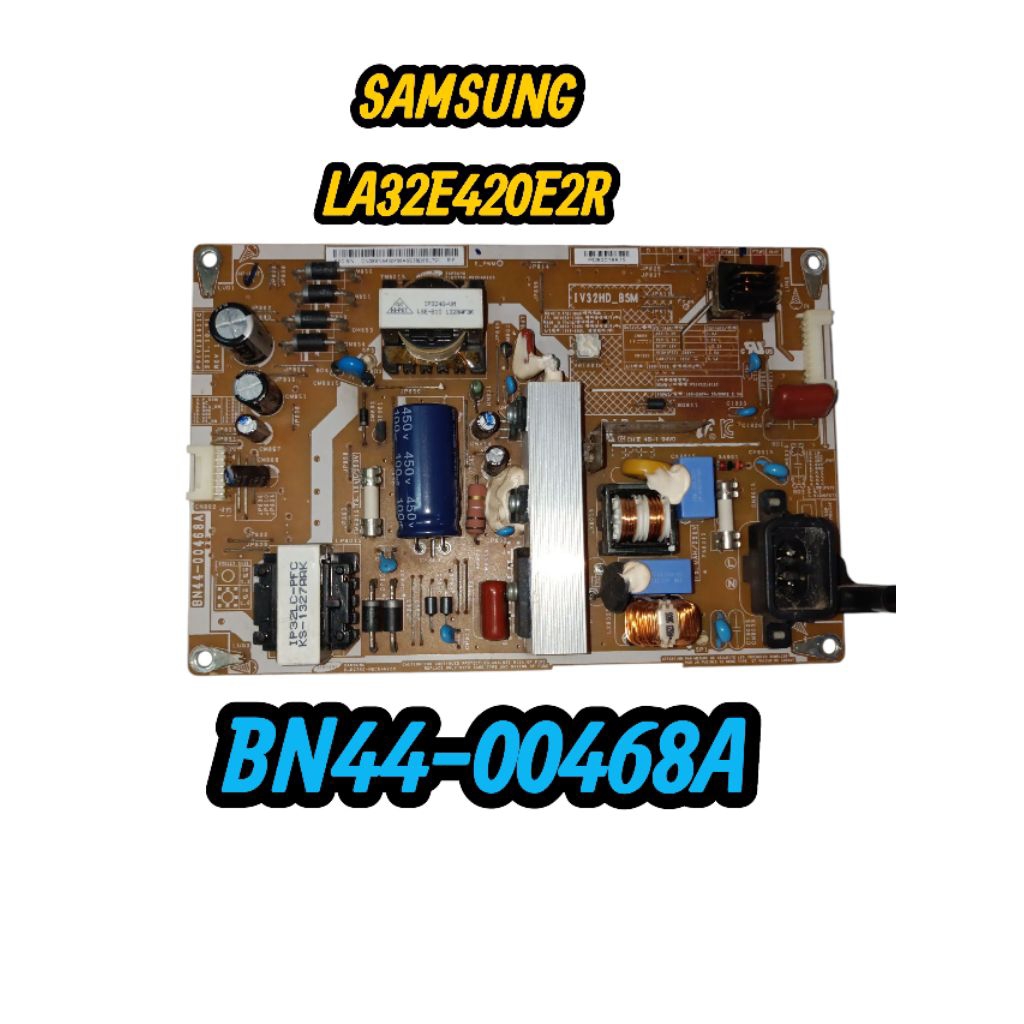 บอร์ดเพาเวอร์ซัพพลาย TV samsung รุ่นLA32E420E2Rแท้ถอดเทสok