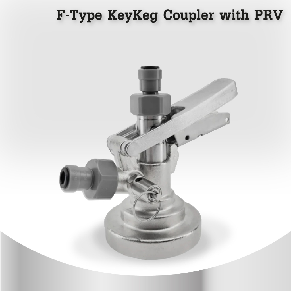 F-Type KeyKeg Coupler with PRV