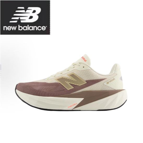 【ของแท้ 100%】New Balance FuelCell Rebel v5 low cut beige
