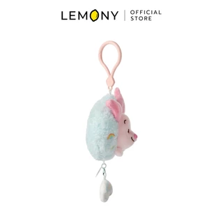 LEMONY พวงกุญแจตุ๊กตาพิกเล็ต ซีรีส์ Cloud ขนาด 9.5 ซม. Disney Winnie the Pooh Collection