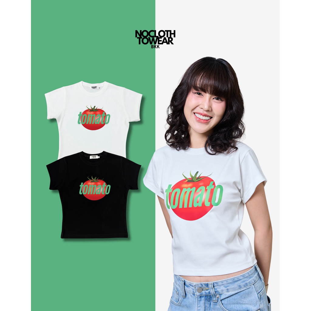 Crop Babytee - Tomato