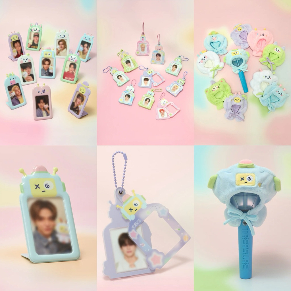 พร้อมส่ง truz planet frame card เฟรมการ์ด / หมวกใส่แท่งไฟ