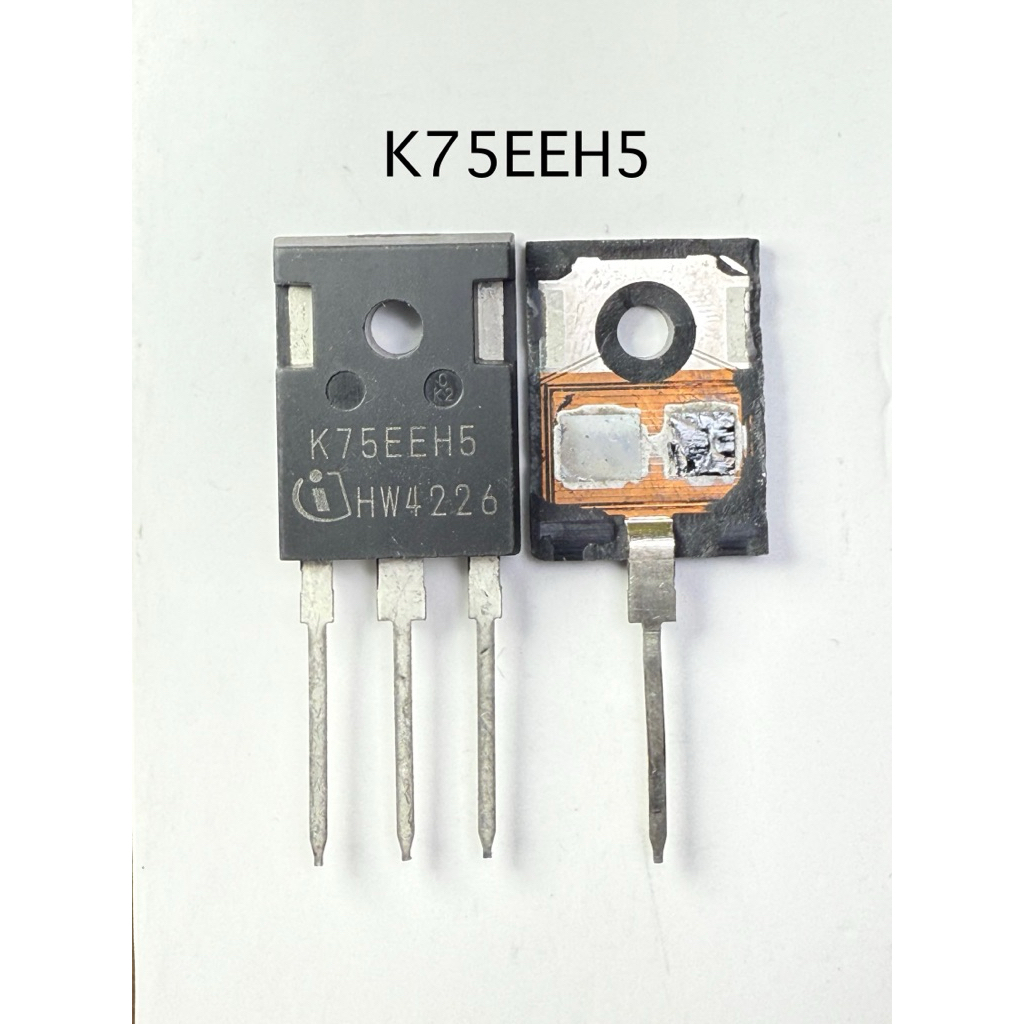 K75EEH5 IGBT 75A 650V สินค้าแท้ มือ1 ยังไม่ผ่านการใช้งานมีรอยเล็กน้อย