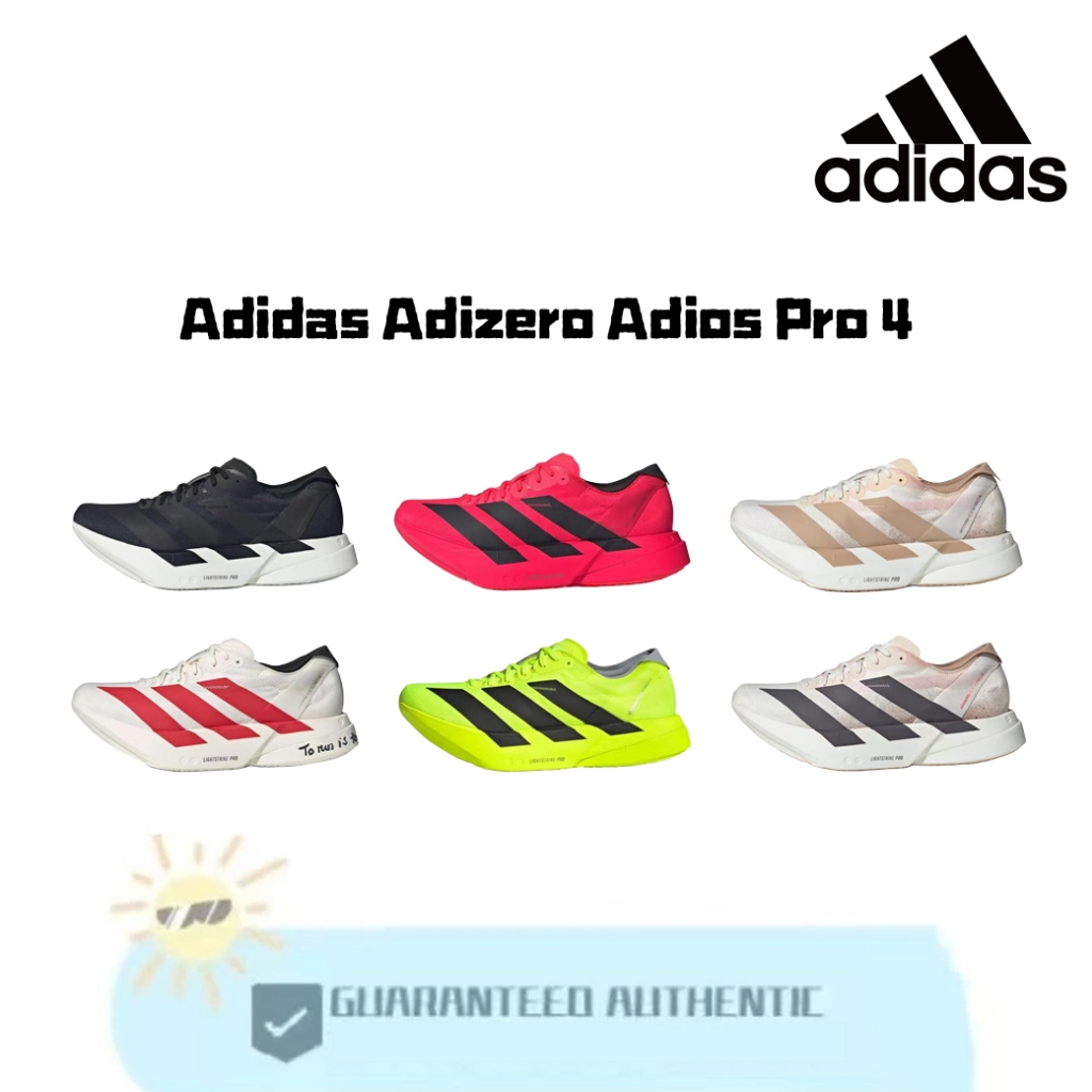 รองเท้า Adidas Adizero Adios Pro 4 รุ่น JR6369/JR6356/JR6359/JR6367/JR6363/JR6364