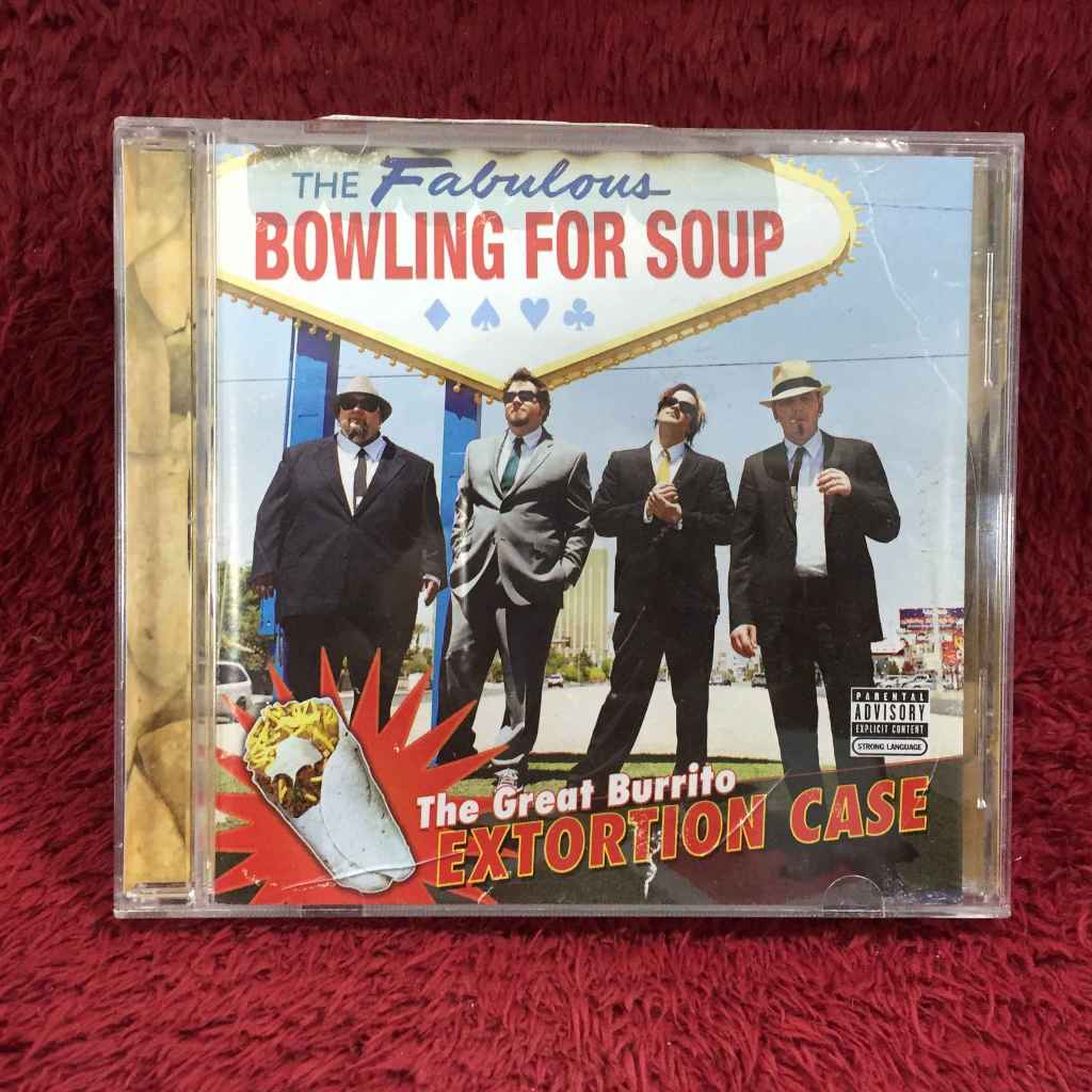CD Bowling For Soup – The Great Burrito Extortion Case สภาพตามรูปปก DA111-94
