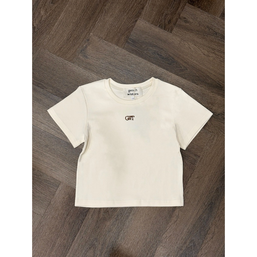 🥚ส่งต่อเสื้อ Geschwisters"GWT Baby tee" พร้อมส่ง (New in pack)