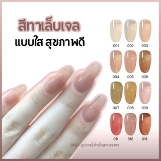 ใหม่ ฮิตมาก! สีทาเล็บเจล แบบใส สุขภาพดี Baoshiman ยาทาเล็บเจลน้ำแข็ง