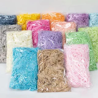 100g กระดาษฝอย กระดาษกันกระเแทก ขนาด 100 กรัม / กันกระแทรก นุ่มฟู ไม่บาดมือ กระดาษฝอยสี ส่งไว