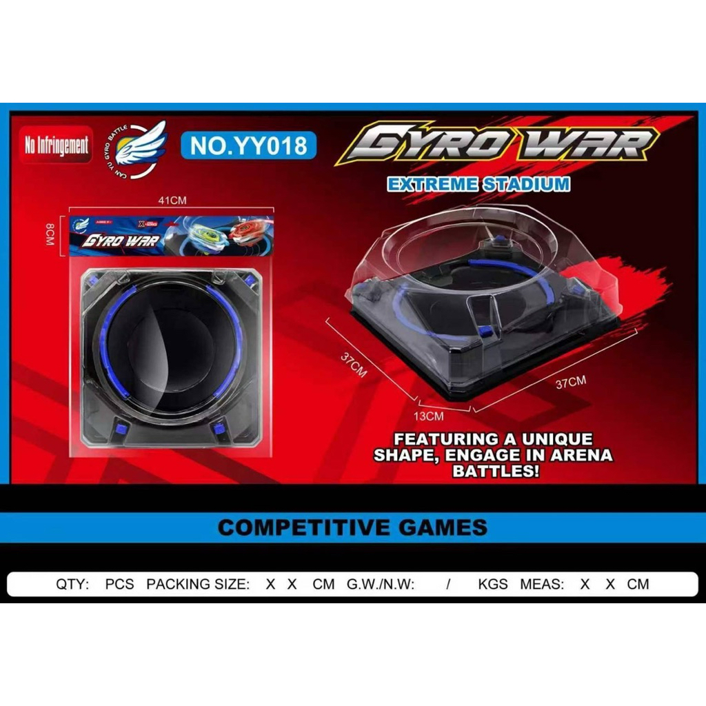 GYROBEYBLADE สนามเบเบลต ภาค 3 อันใหญ่เล่นสนุก Beyblade ภาคใหม่