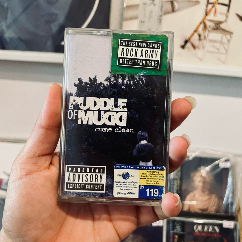 Cassette Tape Puddle Of Mudd - Come Clean (TH, 2001)