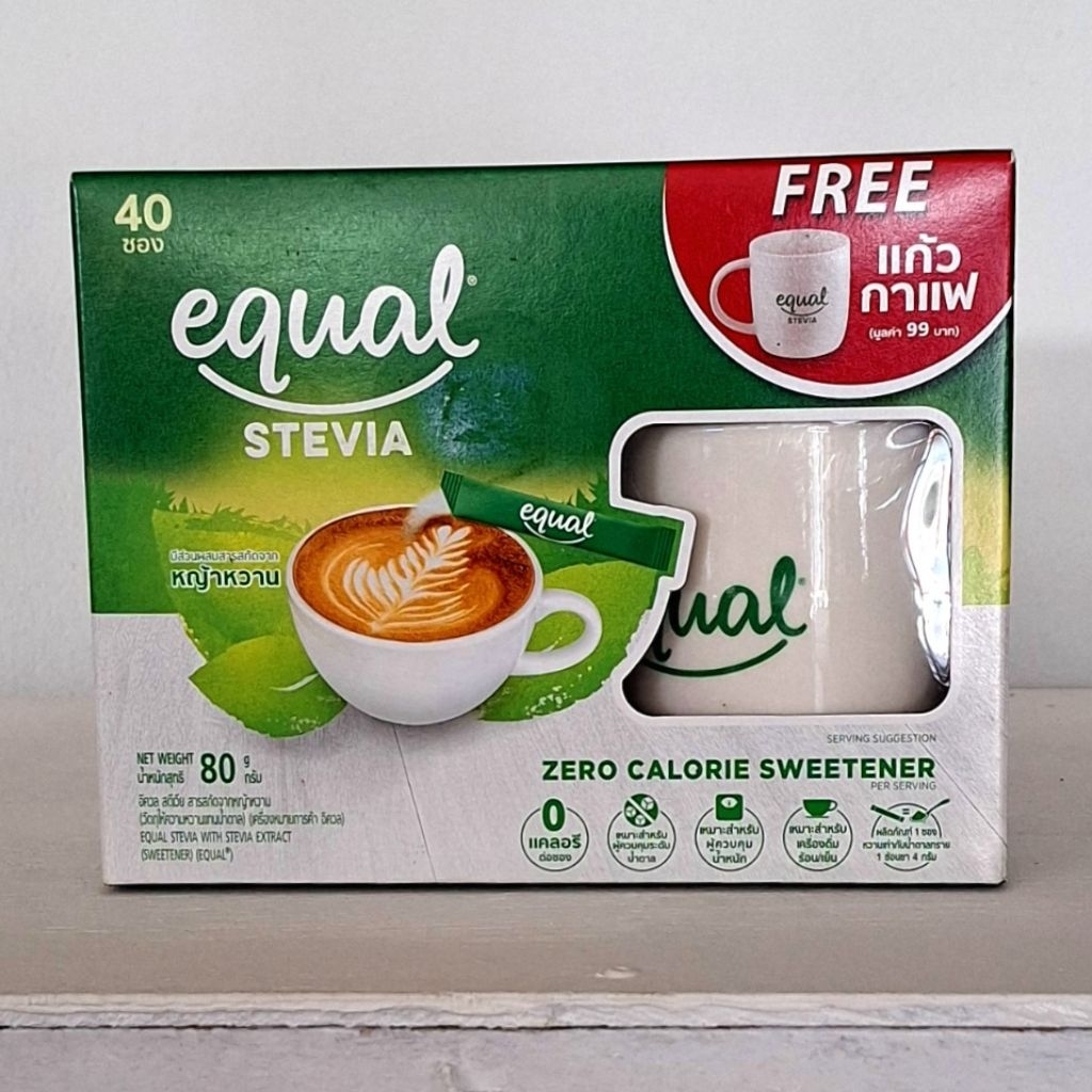 Equal Stevia อิควล สตีเวีย 40 ซอง