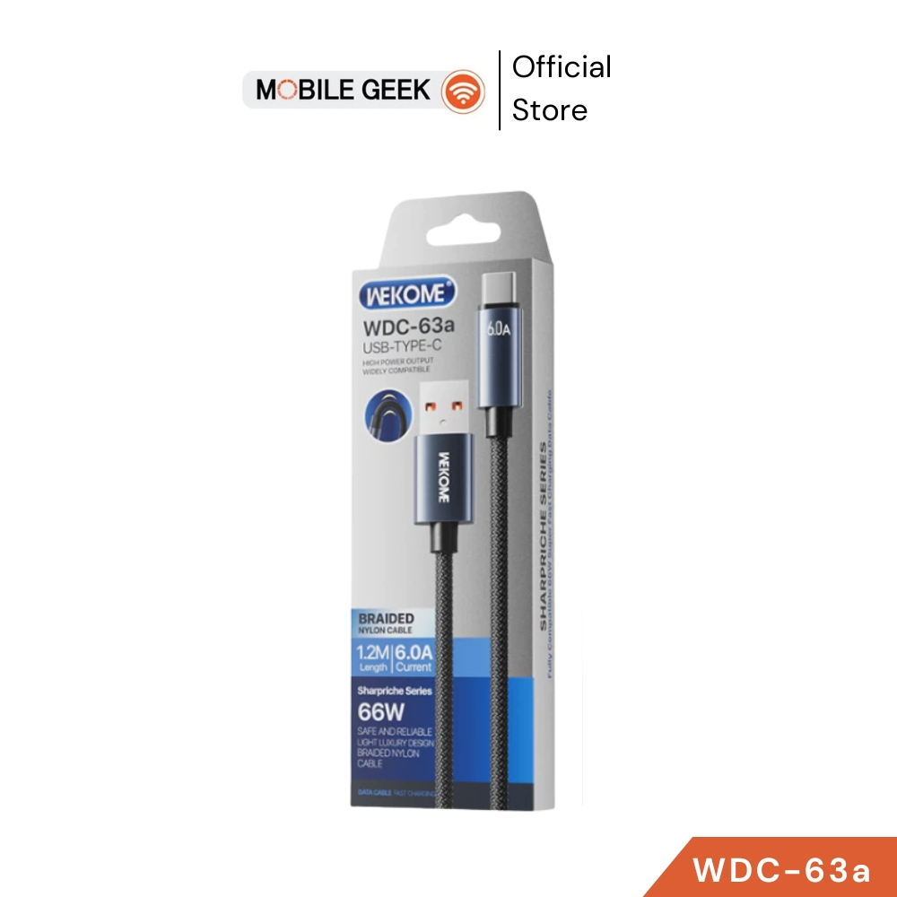 WEKOME รุ่น WDC-63a สายชาร์จเร็ว USB to Type-C All-compatible Super Fast
