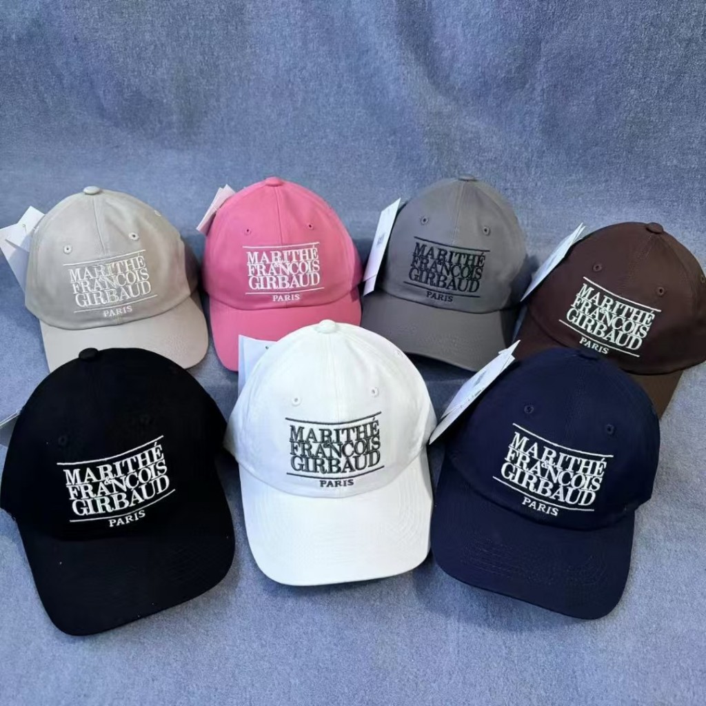 หมวก MARITHE SMALL CLASSIC LOGO CAP / CLASSIC LOGO CAP / CLASSIC LOGO 6PANEL COLOR BLOCK CAP