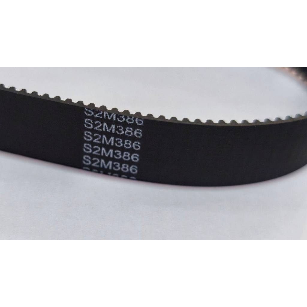สายพานสั้น 386 S2M กว้าง 15 mm. เครื่องพิมพ์ไวนิลป้าย dx11 dx10 i3200 konica