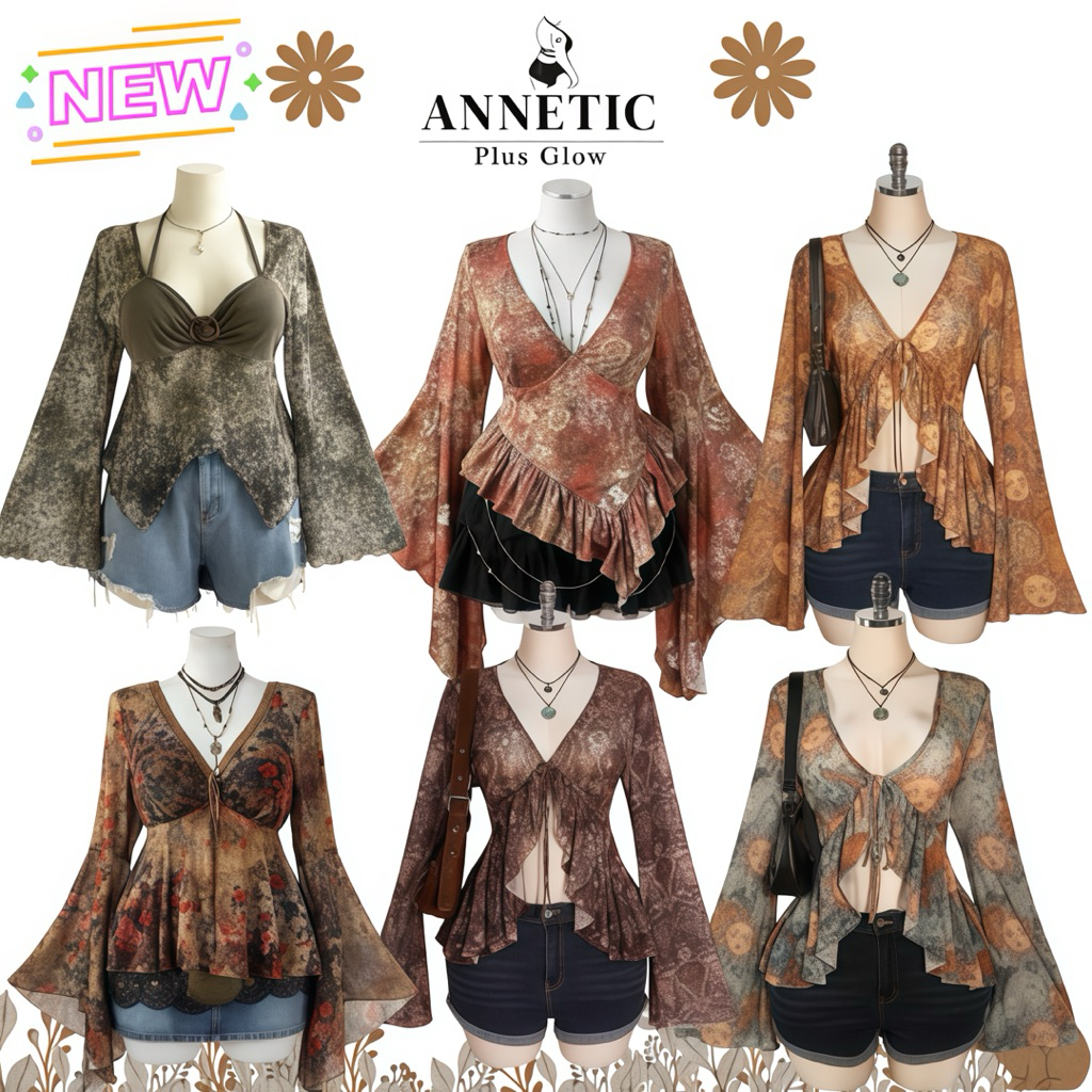 เสื้อสาวอวบ เกาะอก สายเดี่ยว คล้องคอ ทะเล คาเฟ่ซัมเมอร์คอนเสิร์ต
