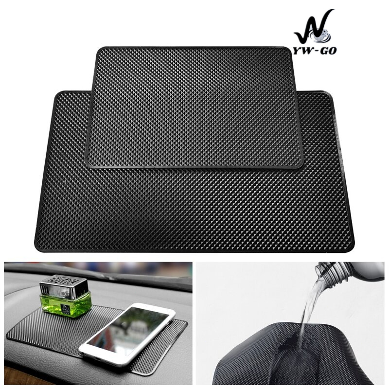 แผ่นยางกันลื่นในรถ แผ่นยางวางศัพท์ แผ่นรองกันลื่นที่แดชบอร์ด ที่รองกันลื่นสำหรับรถยนต์ G3141