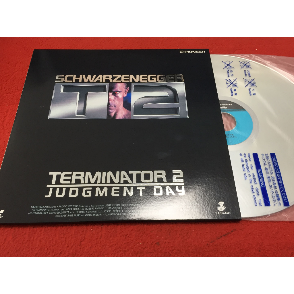Terminator 2 -  Judgment Day ขนาด 12 นิ้ว 2LaserDisc B265