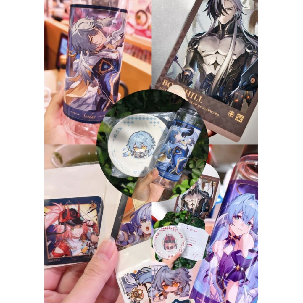 [พร้อมส่ง] Honkai star rail x sushiro Robin rappa boothill sunday ฮงไก โรบิ้น จานซันเดย์ *ไม่มีโค้ดม