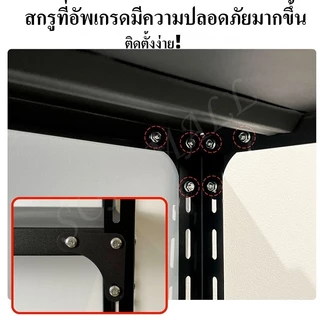 SONI ชั้นวางของ ชั้นเหล็กวางของ รับน้ำหนัก600กก ชั้นเก็บอุปกรณ์ แข็งแรง ทนทาน สามารถปรับความสูงได้ตามต้องการ