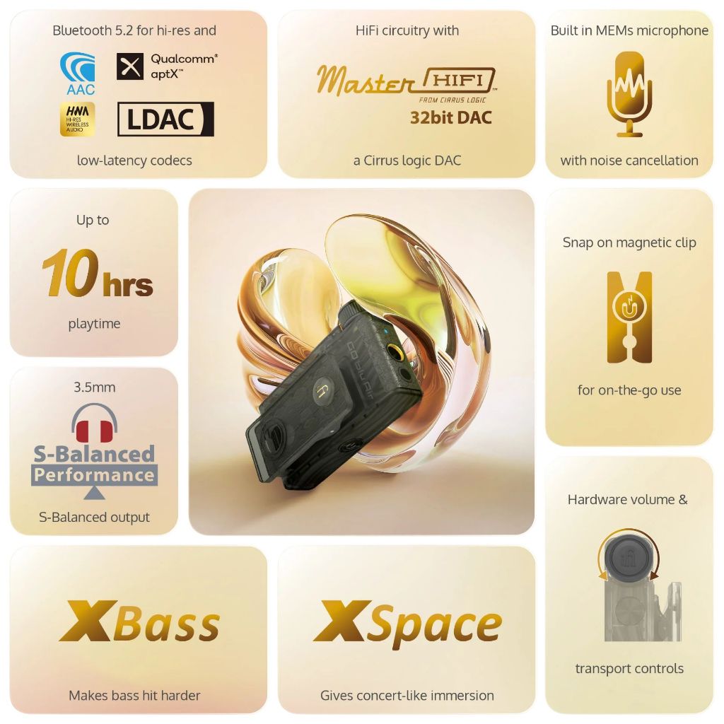 iFi Go blu Air ประกันศูนย์ไทย - รูปที่ 2