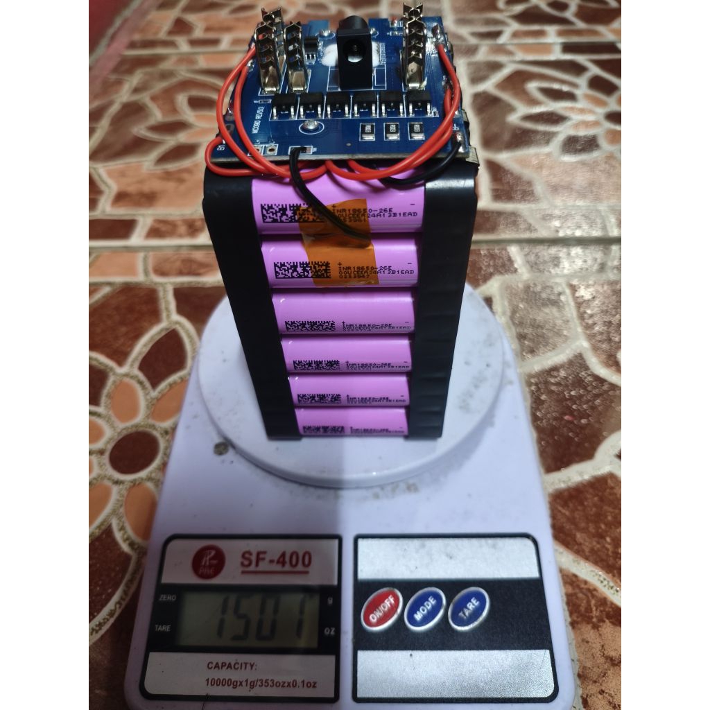 แบต สว่าน เลื่อย 15600Mah 5C 18650 30ก้อน ขั่ว MT