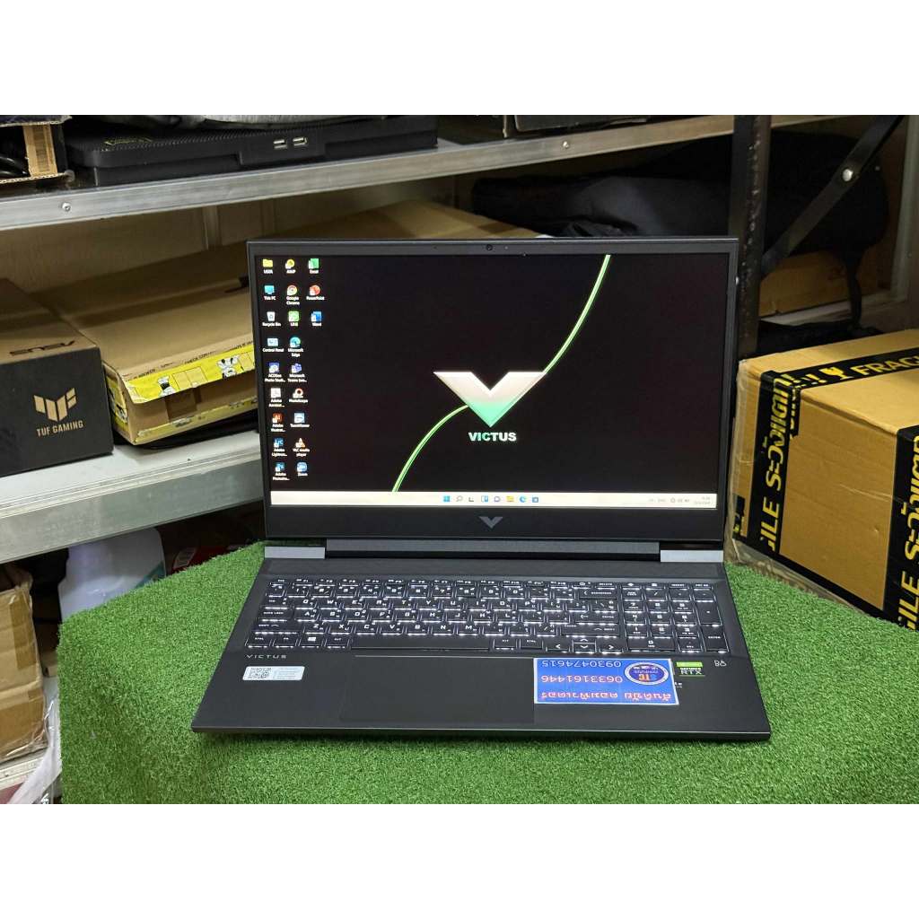 #RTX3060 & #16" Notebook HP Victus Gaming 16 ทรงพลัง #AMD
