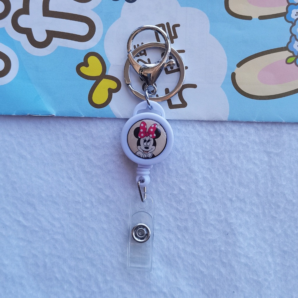พวงกุญแจลายการ์ตูนแบบมีสายดึงโยโย่ สามารถยืดหดได้ ความยาวสูงสุด 30cm ขณะที่ยืด มีหลายตัวเลือก น่ารักน่าใช้ สีสันสดใส - รูปที่ 7