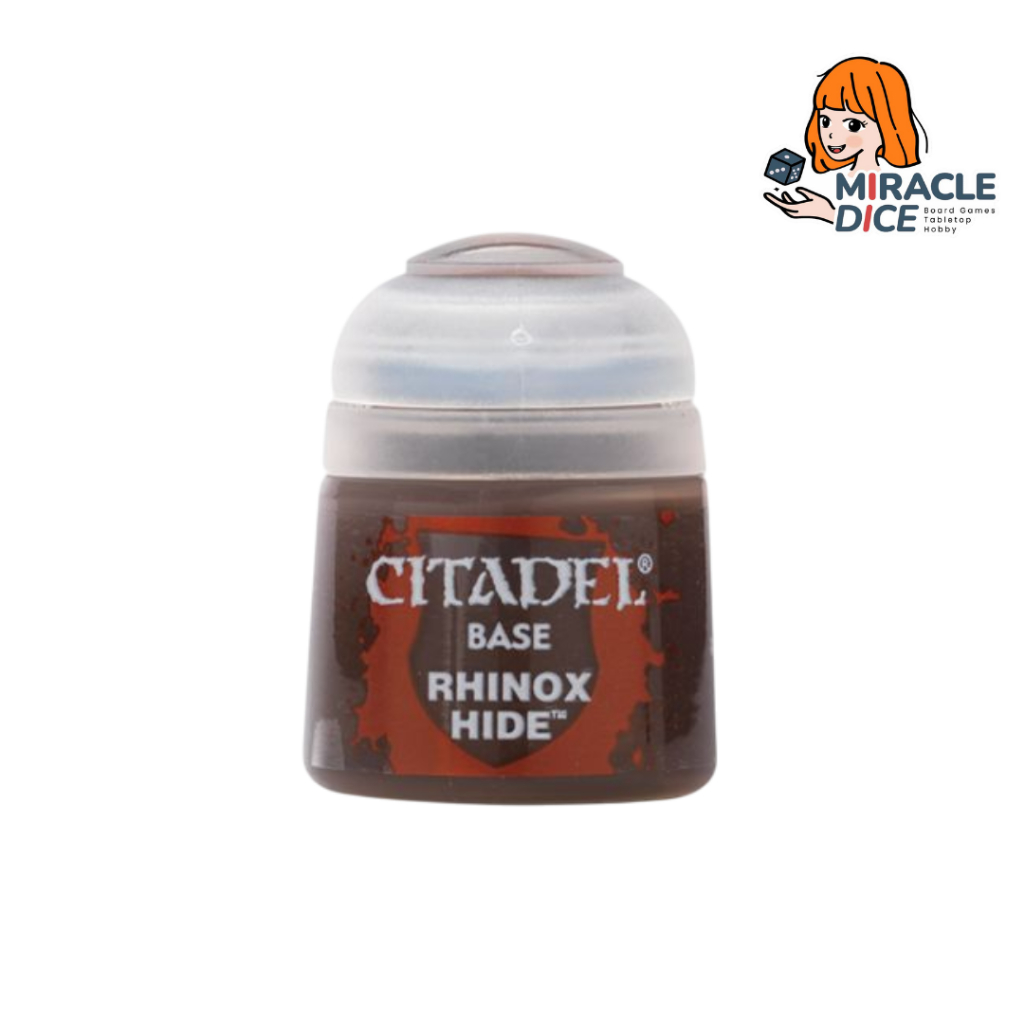 [พร้อมส่ง] Citadel Colour : Base : Rhinox Hide