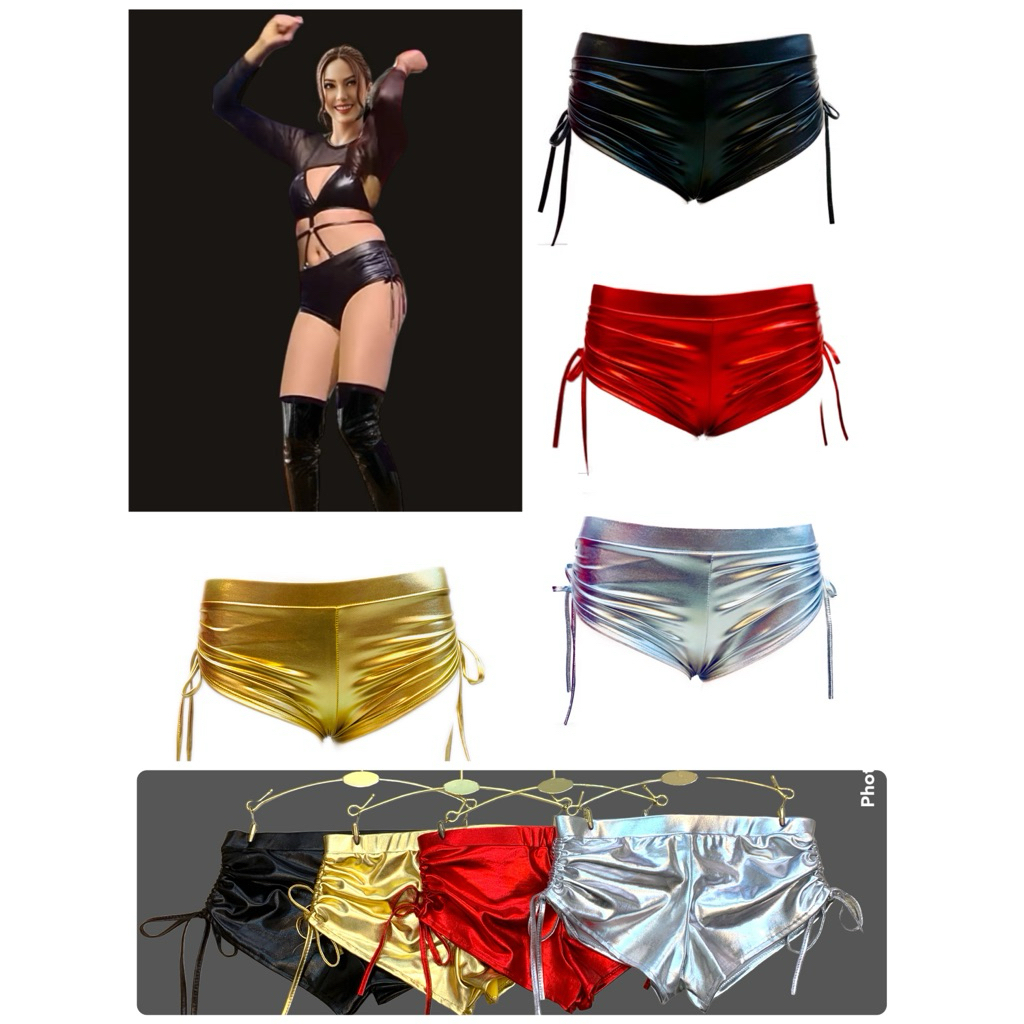 กางเกงหนังรูดข้าง กางเกงโคโยตี้✅ สินค้าพร้อมส่ง📌📌