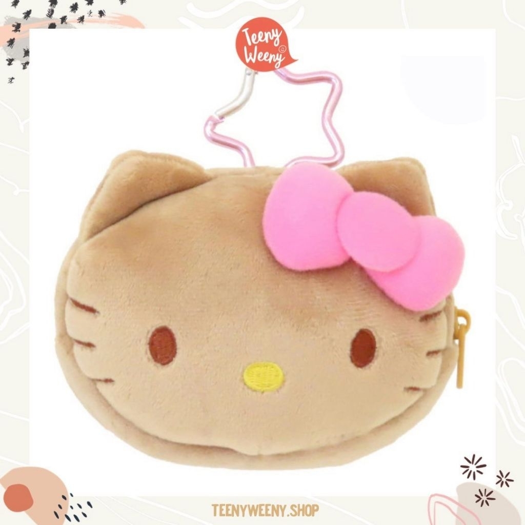 กระเป๋าเหรียญคิตตี้ รุ่นผิวแทน Kitty Coin Purse