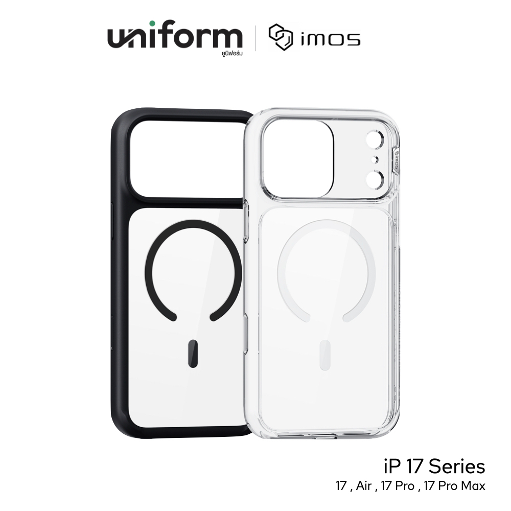 IMOS เคสกันกระแทก Magnetic Case ใช้สำหรับ  iPhone 17 Series