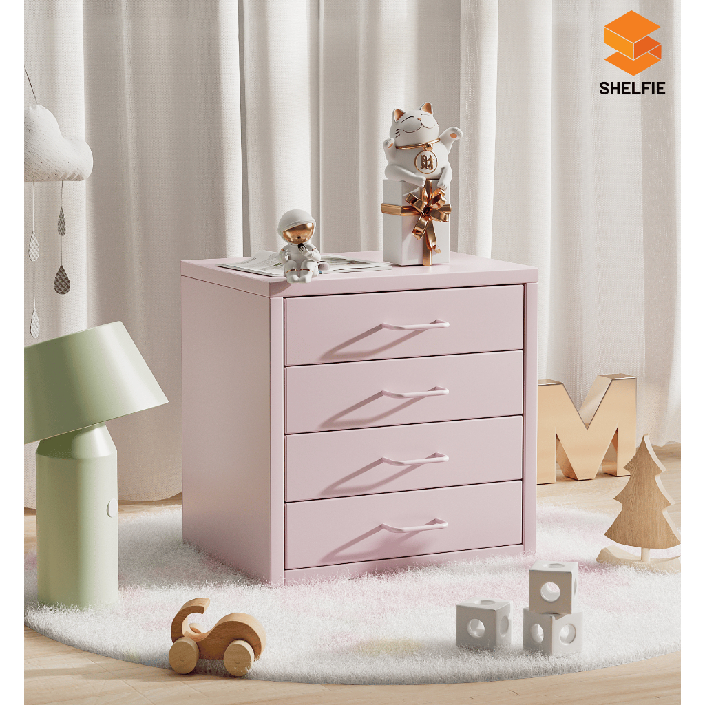 SHELFIE ลิ้นชักเหล็กอเนกประสงค์ จัดระเบียบ เก็บของบนโต๊ะ แบบ 3 4 7 และ 8 ชั้น