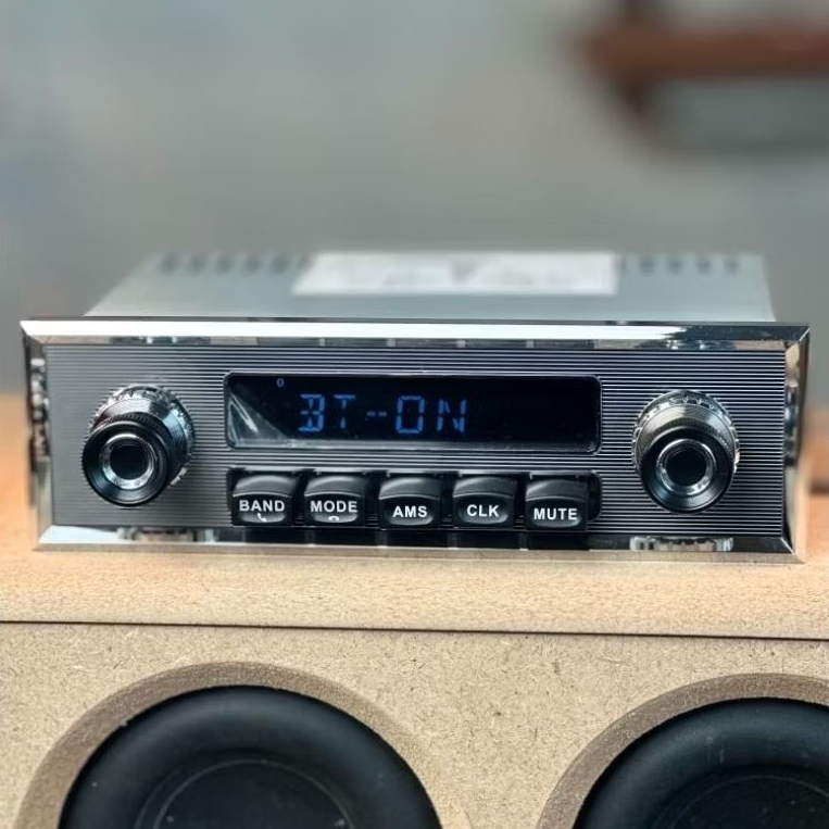 วิทยุรถยนต์คลาสสิค Bluetooth 1 din