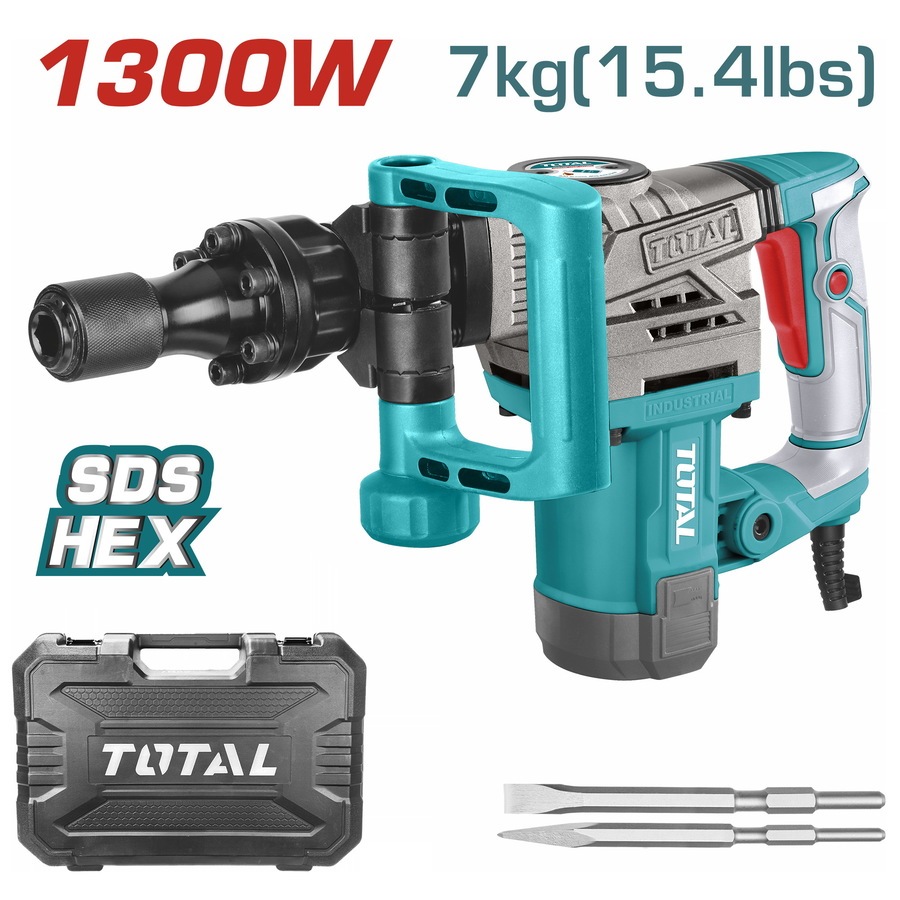 Total สกัดไฟฟ้า 1300 วัตต์ รุ่น Super Select รุ่น TH2130016 ( Demolition Breaker ) 01rrk