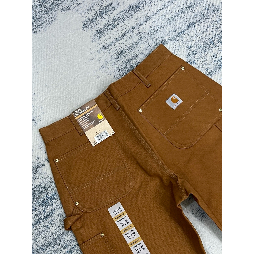 🍂Carhartt Double Knee B01-BRN MADE IN USA 🇺🇸 17’s 𝐍𝐞𝐰 𝐰𝐢𝐭𝐡 𝐓𝐚𝐠 ✨𝑿 𝑯𝑬𝑳𝑴𝑬𝑻𝑺 𝒕𝒐 𝑯𝑨𝑹𝑫𝑯𝑨𝑻𝑺 🪖