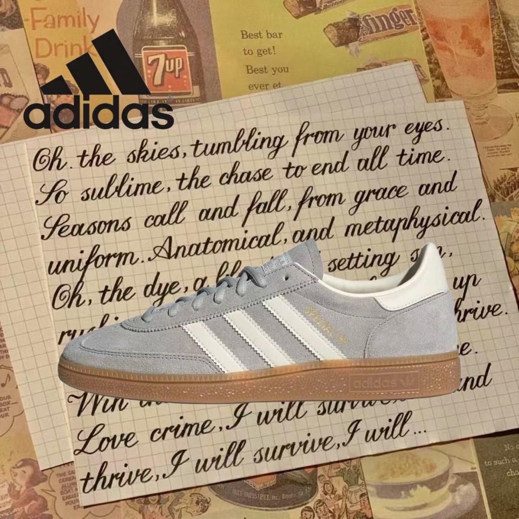 （ของแท้ 100 %）💞 adidas originals gazelle Samba OG spezial IF7086 สีเทา