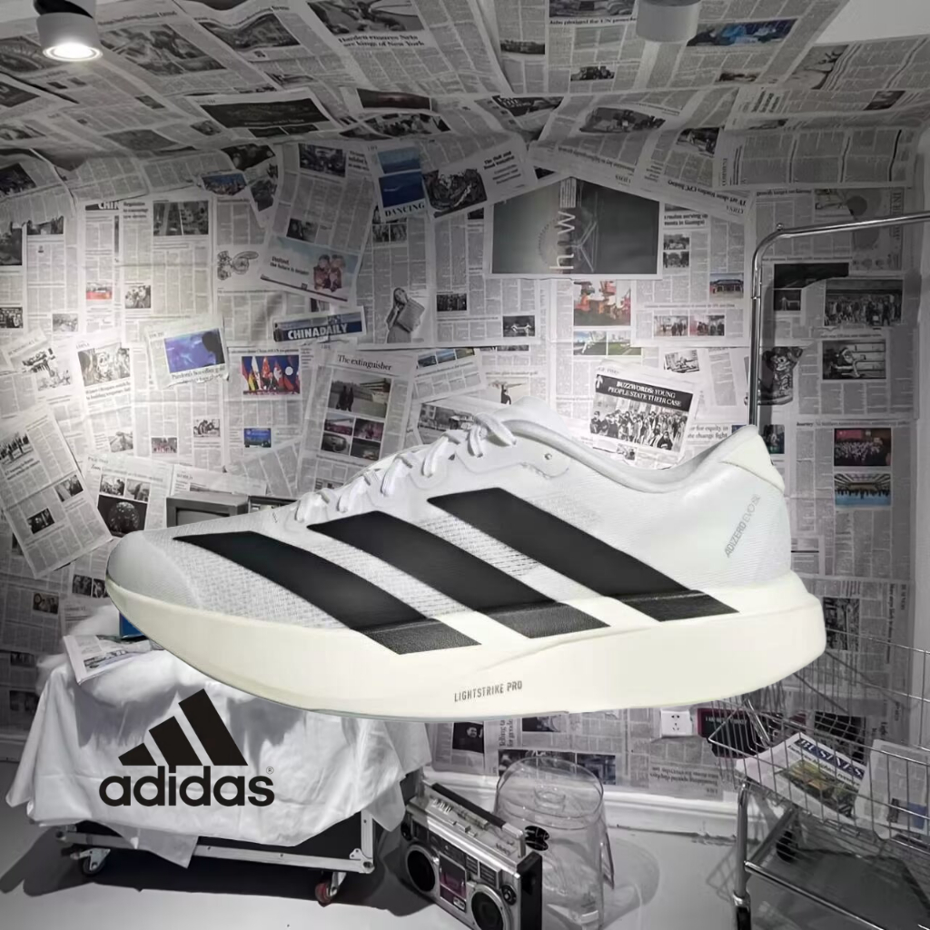 （ของแท้ 100 %）💛 adidas Adizero Adios Pro 4 Evo SL 3 รองเท้าผ้าใบ JH6206 สีขาว