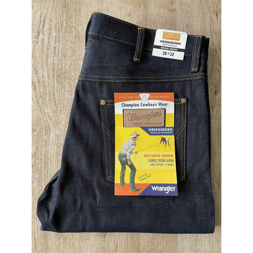 Wrangler Greensboro Limited Edition Fabric Japan Size W38 L32