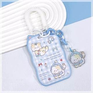 [พร้อมส่ง] Card Holder ที่ใส่บัตรลายการ์ตูนน่ารัก สำหรับคีย์การ์ด บัตรโดยสาร บัตรนักเรียน ฯลฯ Biangels