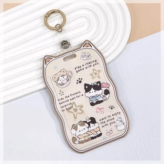 [พร้อมส่ง] Card Holder ที่ใส่บัตรลายการ์ตูนน่ารัก สำหรับคีย์การ์ด บัตรโดยสาร บัตรนักเรียน ฯลฯ Biangels