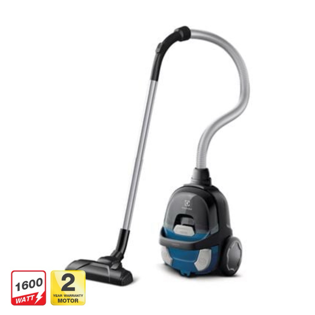 เครื่องดูดฝุ่นแบบกล่อง ELECTROLUX รุ่น Z1230CB  กำลัง 1600 วัตต์ สีฟ้า